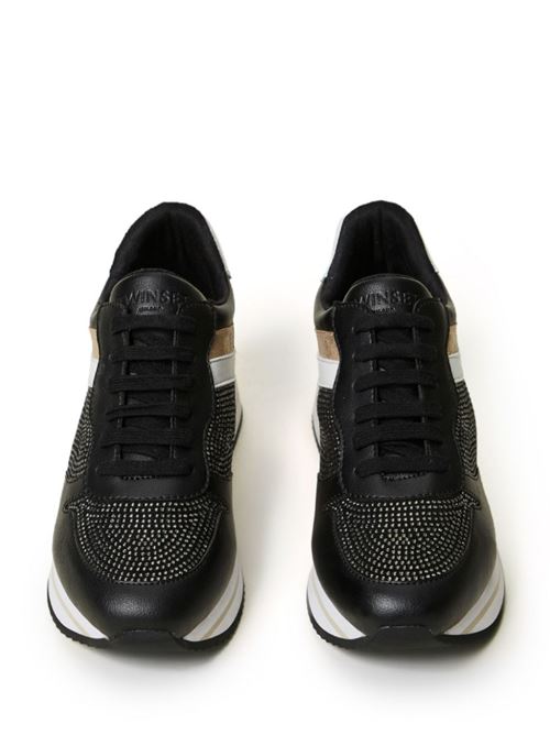 SNEAKERS TWIN SET | 242TGT18A00006 NERO